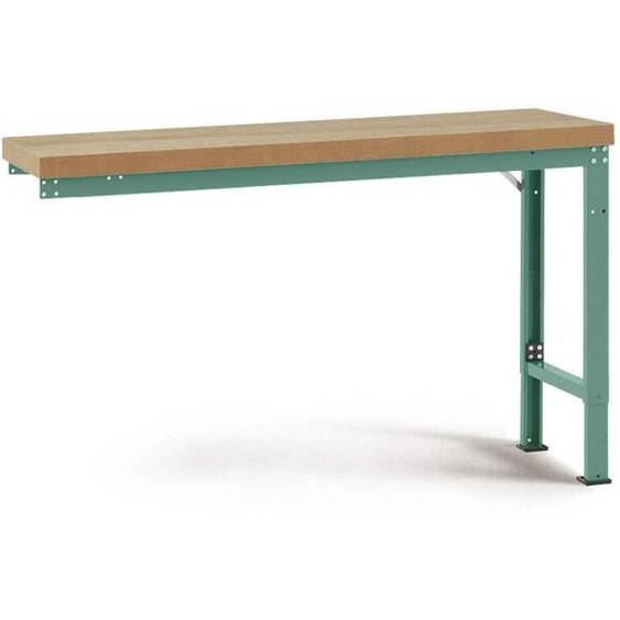 Anbauwerkbank PROFI Spezial mit Multiplexplatte - Maße: 2000 x 700 x 750-1050 mm