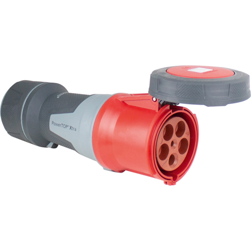 CEE Kupplung 400V 125A 5-polig 6h Schraubanschluss IP67