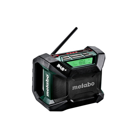Akku Baustellenradio R 12-18 DAB+ BT - Tragbares FM Radio mit Bluetooth und LED-Beleuchtung