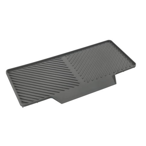 Abtropfmatte Neli Grau 40 x 20 cm - Barmatte