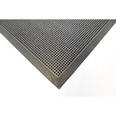 Gummi-Allwettermatte Schwarz - 1000 x 800 mm