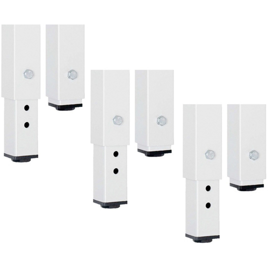 Höhenverstellset für Werkbänke - Verstellbereich bis +200 mm (6 Stück)