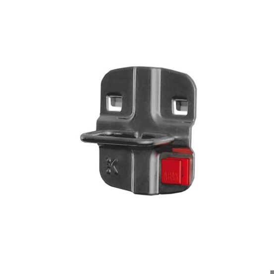 Zangenhalter 50 x 75 mm - Anthrazitgrau