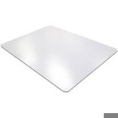Transparente PVC-Stuhlunterlage 1200 x 900 mm - Bodenschutzmatte