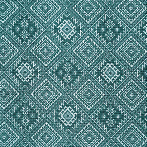 Akeno Graublau Outdoor-Teppich 300x200 cm