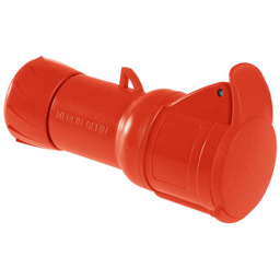 CEE Kupplung 16A | 3-polig + Neutralleiter + Erdung | 380-415 V AC | IP44