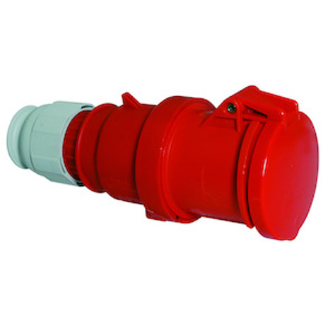 CEE-Kupplung QUICK-CONNECT TE Plus mit MULTI-GRIP 63A 5p 400V IP44