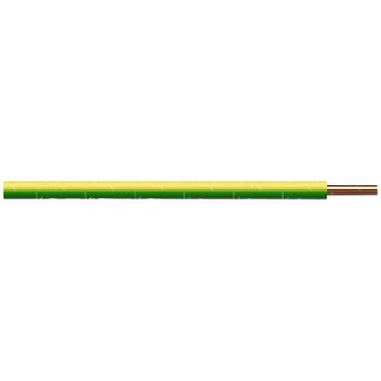 Schaltdraht H07V-U 1 x 1.50mm² Grün/Gelb – 100m Aderleitung