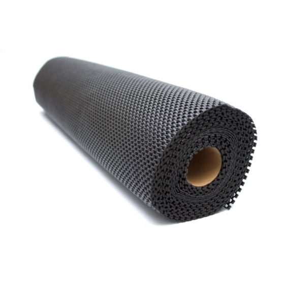 Anti-Rutschmatte - 1,2m x 0,6m - PVC - Schwarz