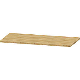 Massive Rotbuchen-Arbeitsplatte für Werkbank - 150 cm Breite, 4 cm Stärke