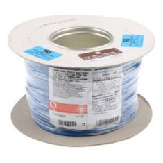 Einzeladerleitung 2.5mm² | 14AWG | 100m | Blau | PVC TI3 isoliert | Ø 3.7mm | 50/0,25 mm Litzen | UL1015