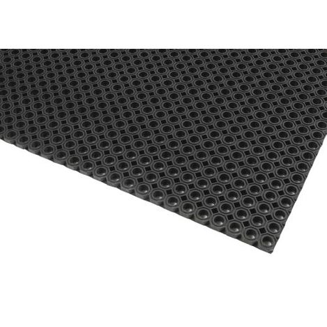 Schmutzfangmatte für Außen | Naturgummi | 12 mm Stärke | 75 x 100 cm