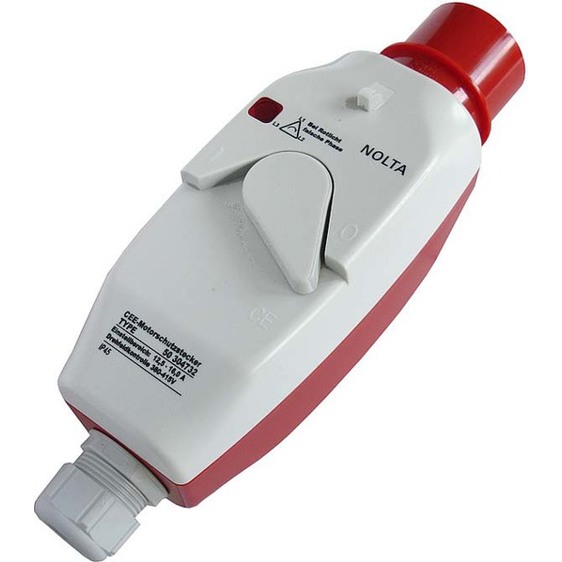 Motorschutzstecker 400V 6,3-9A mit Drehknebel und thermomagnetischem Schutz