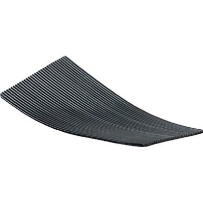 Antirutschmatte - Gummifeinriefenmatte, Zuschnitt 0,50 m x 0,50 m x 3 mm, schwarz