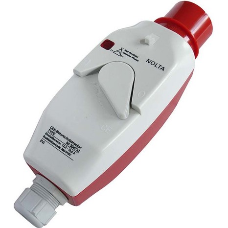 Motorschutzstecker 400V 6,3-9A mit Drehknebel und thermischem Magnet