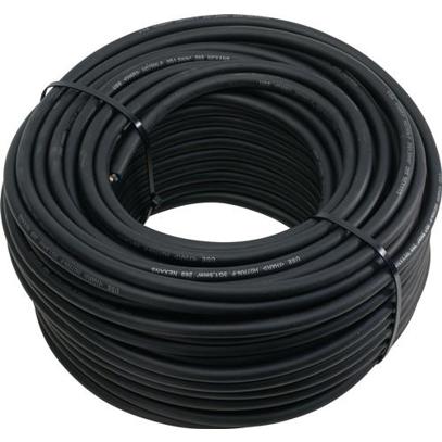 Gummileitung 230 V 3x1,5mm² 50m H07RN-F schwarz - Gummischlauchleitung