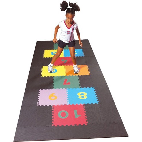 Spielteppich Zahlen - Lernspiel für Kinder