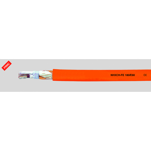 Sicherheitskabel 180/E90 7x1,5/2,5mm² (re) Orange - Funktionserhaltkabel