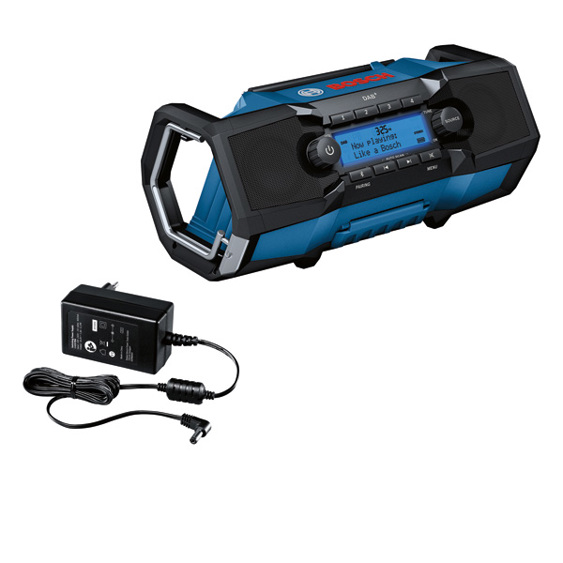 18V Akku Baustellen-Digitalradio mit Bluetooth