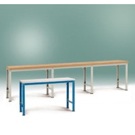 Anbauwerkbank PROFI mit Multiplexplatte - verstellbar 1750 x 700 x 750-1050 mm