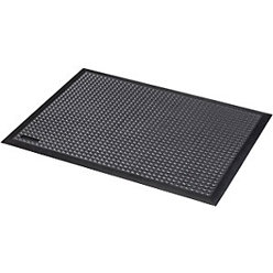 ESD Arbeitsplatzmatte - Genoppte Gummimatte in Schwarz - 900 x 600 x 13 mm