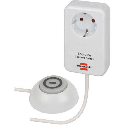 CEE-Steckdose Lichtschalter Metall Weiß