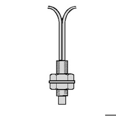 Lichtleiter Kabel 2m - Kunststoffe mit 70mm Bemessungsschaltabstand