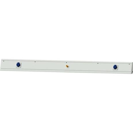 Energieaufsatz B 1500xT90xH170mm - 2x Schuko & 1x Druckluft