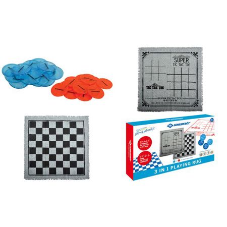 3-in-1 Spielfeld Polyester Spielteppich