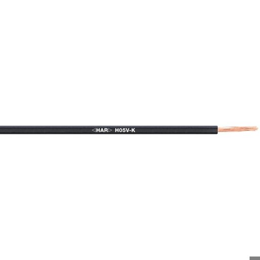 Dunkelblaue Aderleitung 1x0,75 mm² - 250m Spule, 300/500V PVC Einzelader