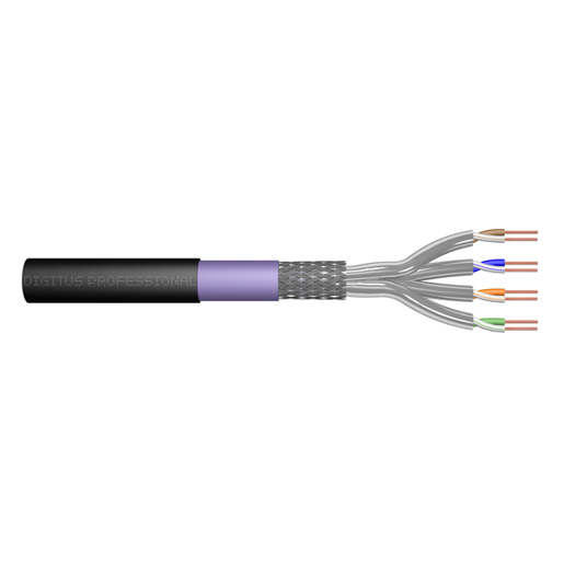 Cat.7 S/FTP Erdverlegekabel - 500 m - Simplex - PE