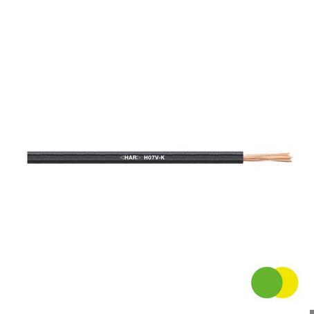 H07V-K 1X1,5 GNYE - Einzelader Aderleitung