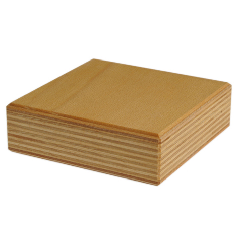 Werkbankarbeitsplatte aus Multiplex - Tiefe 750 mm - Buche