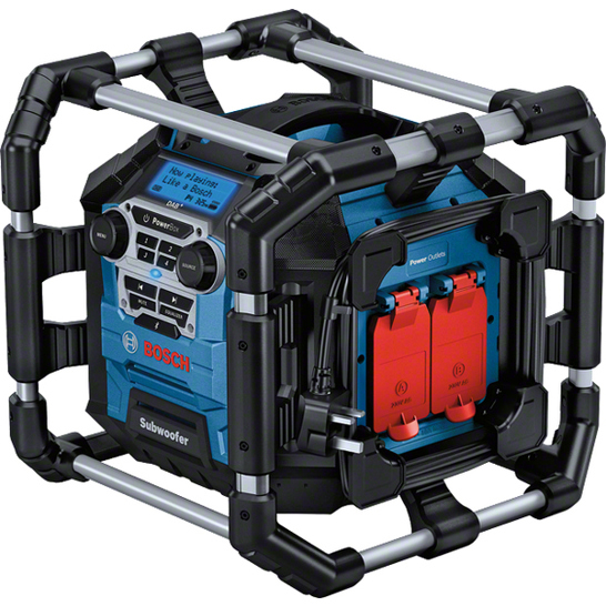 Professionelles Baustellenradio 18V mit JSC-Funktion